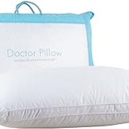 SPREAD SPAIN Microfiber Doctor Pillow Soft Fluffy Pillow for Sleeping, Dr. Pillow for Neck and Shoulder Pain, Back and Side Sleeper, 45 x 68 CM - White-image-56