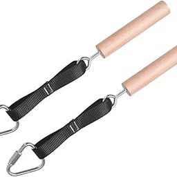 CALANDIS™ 2Pcs Pull up Handles Grips Hand Grips Strengthener Arm Back Muscles Building 43cm | Pull Up Bars | Strength Training | Fitness, Running & Yoga-picture-28