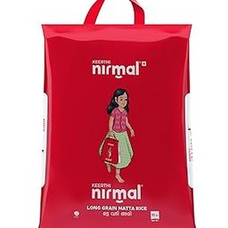 Keerthi Nirmal Long Grain Matta Rice, 10kg | Aromatic & Nutty Flavor | suitable for sadya and traditional Kerala dishes | Soft, Fluffy Texture-image-7