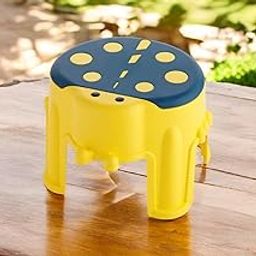NHB BOUTIQUE Bubble Kids Stool – Multi-Color | Lightweight, Durable & Safe Plastic Stool for Kids | Fun Ladybug-Inspired Design | Indoor & Outdoor Use | 1 Pc-image-3