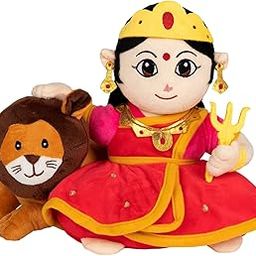 Panda's Box Mantra Chanting Devi Durga (26 CM) | Musical Soft Plush Toy | Best Gift for Infants, Toddlers & Babies-26