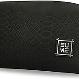 Toiletry Kit for Men & Women, Black | Water Resistant | Vegan Leather & Nylon Fabric | Travel Pouch for Toiletries Shaving Kit & Travel Accessories | Toiletry Bag for Women/Toiletry Bag for Men-image-124