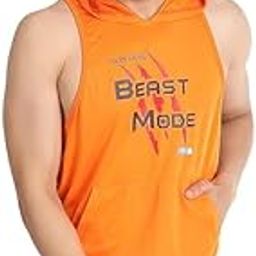 Gym Workout Hooded Vest Form Men's & Boy's-image-7