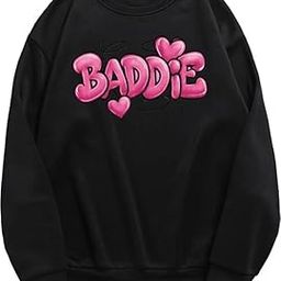 Baddie Sweatshirt Hoodie Women Cute Casual Trendy Stylish Latest White Black Pink Lavender Beige Brown Girl 399 499 Under-image-63