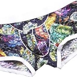 Mens Low Rise Underwear Rose Lace Boxers Shorts Trunks Briefs Blue L | Clothing Shoes & Accessories | Mens Clothing | Underwear | 1 x Men's Underwear-picture-17