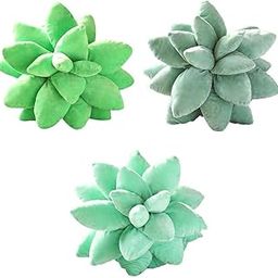 The Style Sutra 3X 3D Succulents Throw Pillow Novelty Soft Sofa Couch Bedroom Home Decor|Home & Garden | Home Decor| Pillows-image-89