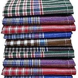 Handkerchiefs for Men & Women | Soft, Absorbent & Reusable white cotton handkerchief (pack of 6) for men-image-42