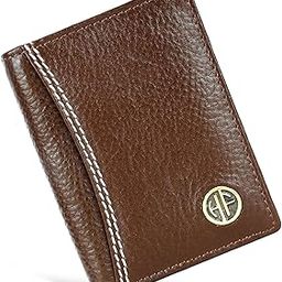 Genuine Leather Card Holder Wallet for Man & Women - Credit Card Holder for Men, RFID Credit Card Wallet for Men with 6 Card Slots, ATM Card Holder - Brushwwod-image-64