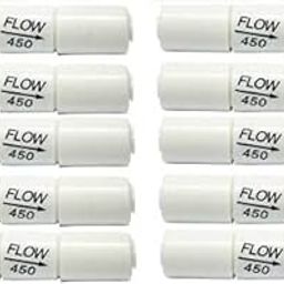 MG WATER SOLUTION RO FR 450 for All Kinds of RO and RO Plant Pack of 5 Solid Filter Cartridge (0.005, Pack of 10)-10