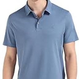 calvin klein jeans Men's Solid Regular Fit Polo Shirt-picture-3
