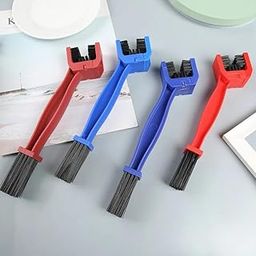 Bike Chain Cleaner Brush | Motorcycle Chain Cleaning Brush, Dual-Sided Bristles, ABS Plastic with Nylon Bristles, Chain Cleaning Brush for Bike - Blue (4)-image-91