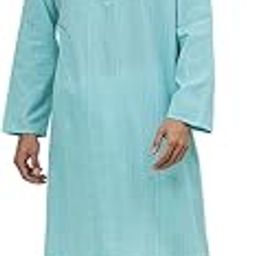 Men's Cotton Self Design Relaxed Kurta-image-47