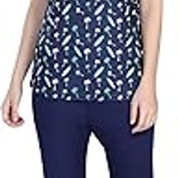 Poly Jersey Two Piece Women Swimwear Printed Swim Top with Plain Legging with Out Pads-picture-22
