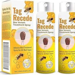 Bee Venom Skin Tag Removal Spray - Natural Formula for Skin Tag & Wart Removal for All Skin Type | Lymphatic Drainage | Pack of 2(40 Ml)-image-86