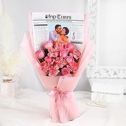 fnp Worlds Best Mom Carnation Bouquet| Best Gift For Mom| Best Gift for Mother's Day| Unique & Creative Gifting Ideas For Mummy-image-7