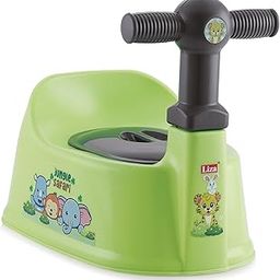 Nabhya Kids Toilet Trainer Baby Potty Seat With Stylish Handle & Closing Lid With Back Support Toilet Potty Seat For Girls & Boys (For 6-18 Month Kids) (Green)-image-76