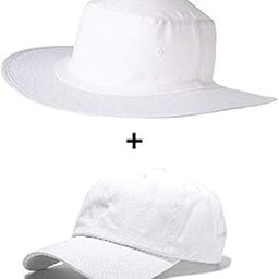 Top Team Cap and Hat Cricket Combo Cotton Plain Adjustable Men and Womens Casual Formal Cap and Hat (Pack of 1) (HC)-29