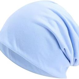 ATHRAVFIT Fully Spendex Cotton Hosiery Slouchy Skullies & Beanies Cap-56