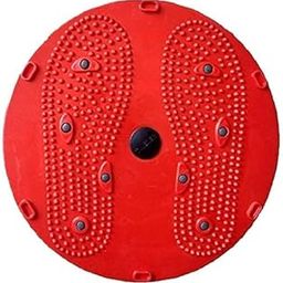 Exercise-Waist Twisting-Disc with 8 Magnets-Fitness Twister Body Weight Reducer with Accupressure Pyramids (Multicolor, Pack of 1)-picture-11