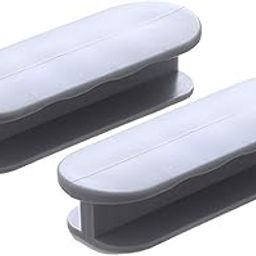 Mockery Door and Window Handles, Pack of 2, Self-Adhesive Handles, Plastic, Furniture Handle for Door, Window, Drawer, Cabinet, Refrigerator, Auxiliary Door (Grey)-image-37