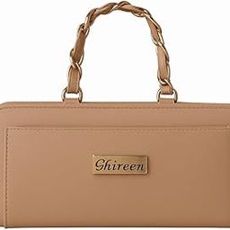 Women’s Clutch Wallet with Chain Handle Dual Zipper Compartments | Zip Closure Clutch Purse for Women and Girls | Rectangle Shape Bag | College & Daily Use-image-80