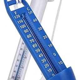 CLUB BOLLYWOOD® Floating Thermometer Swimming Pool Water Temp Meter Temperature Tester|Home & Garden | Yard Garden & Outdoor Living | Pools & Spas |1 Piece Floating Pool Thermometer White-18