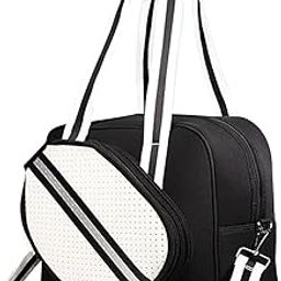 CALANDIS™ Badminton Shoulder Bag Large Handbag for Adults Pickleball Badminton Racquet Black | Bags | Tennis | Tennis & Racquet Sports-image-43
