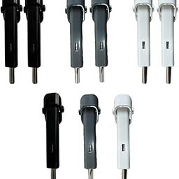 MERISHOPP Weight Stack Pin Universal Steel Replacement Part Locking Weight Machine Pin Black 2pcs-image-62