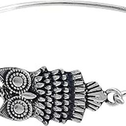 SilverTree925 Beautiful Owl Design Bracelet for Girls in Pure Sterling Silver (ST895)-image-11