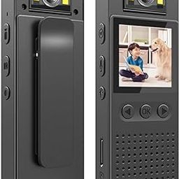 Aapeshwar Mini Body Camera Video Recorder, Digital Display Voice Recorder Support - 256GB SD Card, WiFi Small Body Camera Night Vision with Long Battery for Daily Life on Travel-22