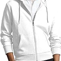 Plain Winter Wear Stylish Long Sleeves Hooded Neck Full Zip Zipper for Men-image-28