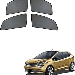 Kozdiko Half Magnetic Car Sunshades Black Colour for Tata Altroz-image-35