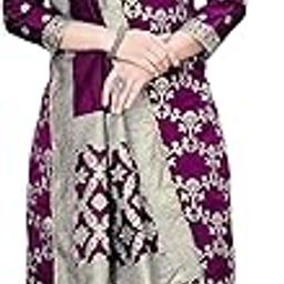 Unstitched Banarasi salwar suit dress material for Women-image-58