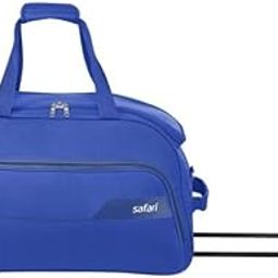 Safari Lira Wheeled Duffle Bag, 55 RDFL Blue, Small Size (Cabin Size)-image-2