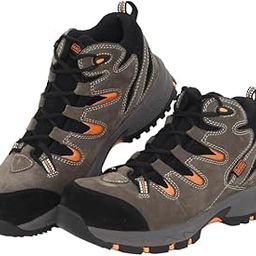 High Ankle Grey Suede Leather Safety Shoes for Men | Double Density | Fiber Toe | Antistatic & Antislip | BXWB0168IN-image-60
