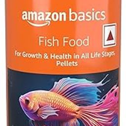 Amazon Basics Complete Granule Fish Food | 93 Gram | for Growth and Health | Fish in All Life Stages-65