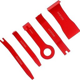 AASONS Trim Removal Tool Kit, Pry Tool Set, Car Panel Removal Tool Trim Tools Stereo Removal Fastener Remover, Car Dashboard Audio Trim Disassembly Tool Kit Auto Trim Removal Tool (5 Piece Trim Set)-picture-0