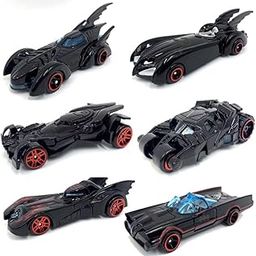 Mashes Black Super Hero Metal Cars Set Push and Go Vehicles, Racing Cars for Toddlers,Boys Die-Cast Car, Birthday Gift [Batman Cars Set]-image-31