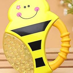 VBaby Infant Bpa Free Tooth Gel Silicone Caterpillar Shape Rattle Baby Toy Soothers Food Nibbler Food Feeder Dental Care Teether Sterilized Water Filled Teether Age-3+ Months-image-34