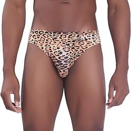 Men’s Ultra Thin Printed Ice Silk Briefs Underwear for Men & Boys, Spotted Pattern, Comfortable & Supportive, Fashionable Form-Fitting Design, Breathable & Soft-image-42