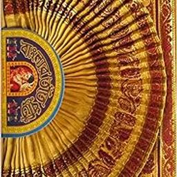 S.S Enterprise Men's Traditional Mayurpuchho Dupion Silk Beige Zari Border Dhoti For Men (Maroon)-image-70