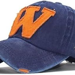 W Cap Baseball Cap Men hat Base Ball Embroidered Vintage Style hat Adjustable W Letter Caps Unisex Baseball Cotton-image-7