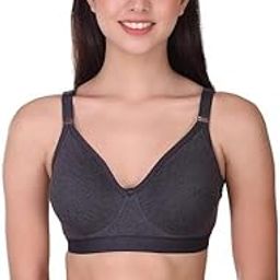 Non-Padded Full Back Coverage Broad Band T-Shirts Bra for Women Bra, Wire-Free, Wide Strap |(Pack of 1)-image-71