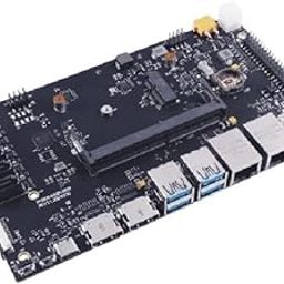 Orion A205 Carrier Board for Jetson Nano/Xavier NX/TX2 NX with Compact Size and Rich Ports (6 CSI Camera, 2 HDMI, 5 SATA, M.2 Key E Supported etc.)-image-1
