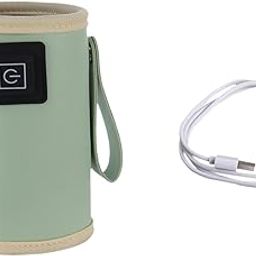 CALANDIS™ Bottle Warmer Lightweight USB Milk Warmer Bag for Shopping Business Trip Mom Green | Bottle & Food Warmers | Feeding-image-26