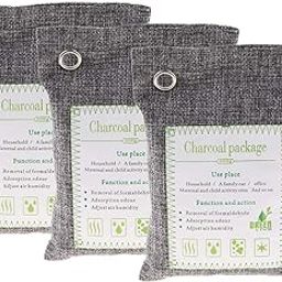 The Style Sutra 3 Pack Bamboo Charcoal Air Purifying Freshener Odor Eliminator Bag Gray|Motors | Parts & Accessories | Car & Truck Parts |3 Piece Car Bamboo Charcoal-10