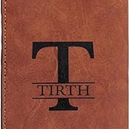 Personalised Name Maverick RFID Protected Wallet Cardholder | Pop-up Cardholder | Scan Proof | Aluminium Case | Up to 6 Cards | Credit & Debit Cardholder (Brown)-49