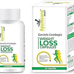 Ayumcure FitFuel Weight Loss Capsules | Slim Core Support with Garcinia Cambogia | Sugar-Free | Boosts Metabolism, Reduces Cravings & Burns Fat | 30 Capsules | For Men & Women-image-40