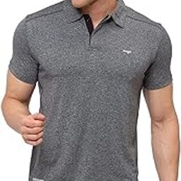 Mens Polyester Dry Fit Collar Polo Tshirts for Men, Quick Drying & Breathable Fabric, Gym Wear Tees & Workout Tops|Collar Tshirt for Men|Slim Fit Half Sleeve Tshirt|Polo Neck Tshirts-image-1