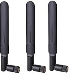 NBR LTE Flat WiFi RP SMA MOV Whip Antenna Wireless Rubber Duck 3G 4G 5G Dipole Wide Band 6dbi 700-2700Mhz Omni Directional Antenna-5Pc.-picture-9
